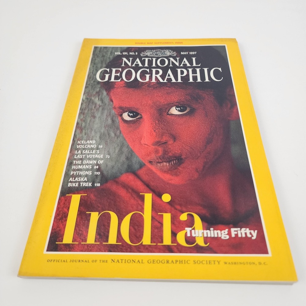 National Geographic Magazine May 1997 No Insert